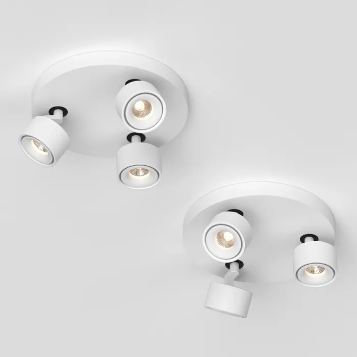 Потолочный поворотный светодиодный светильник LeDron SAGITONY SAGITONY R3 S75 White от ImperiumLoft
