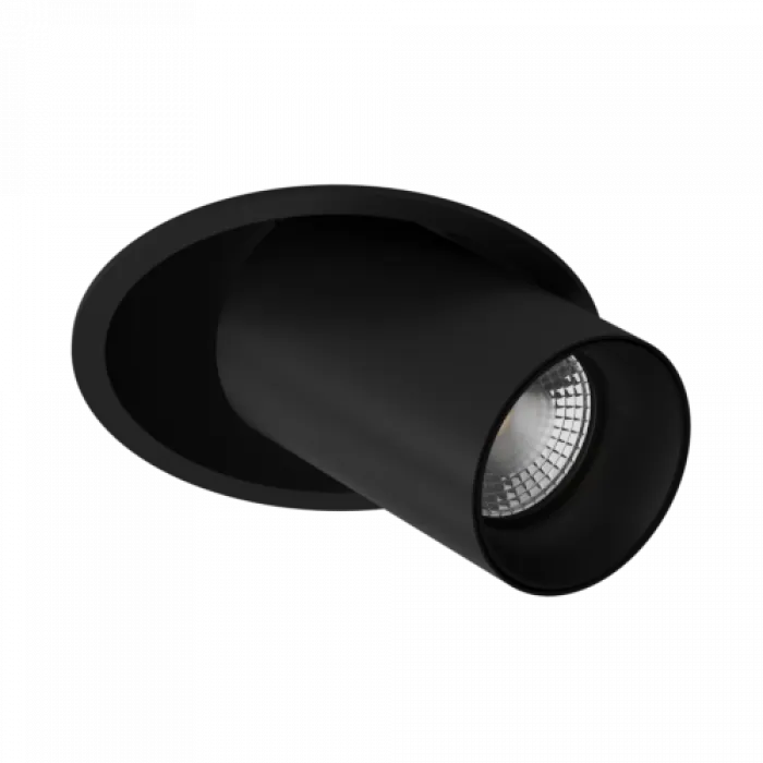 Встраиваемый поворотный светильник под сменную лампу LeDron MJ-1130 Black от ImperiumLoft