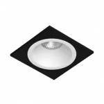 Встраиваемый светильник под сменную лампу LeDron AO1501009 AO1501009 SQ Black-White