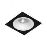 Встраиваемый светильник под сменную лампу LeDron MJ1003 MJ1003 SQ Black-White от ImperiumLoft