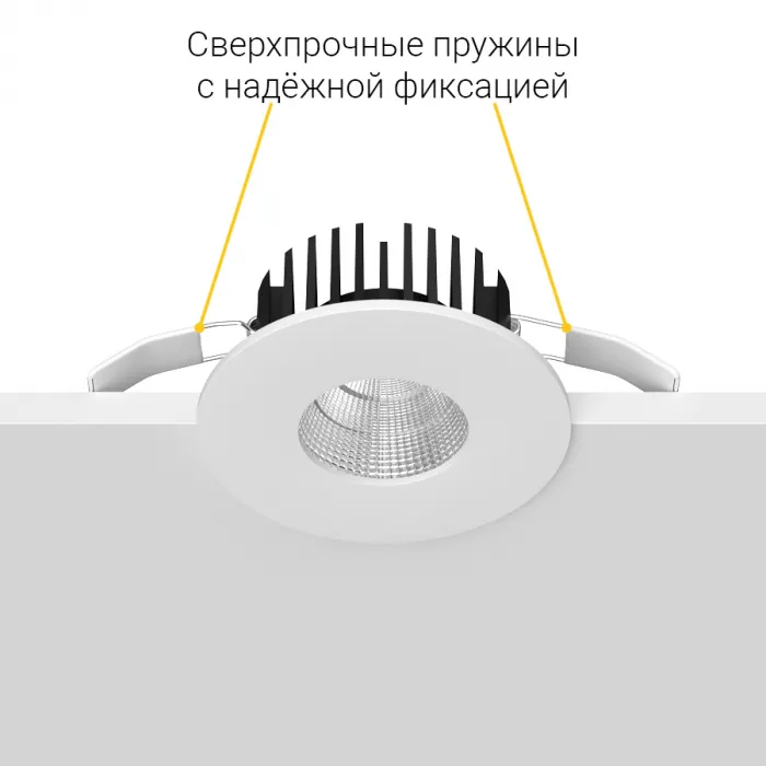 Встраиваемый светодиодный светильник LeDron LAFT LAFT White 4K от ImperiumLoft