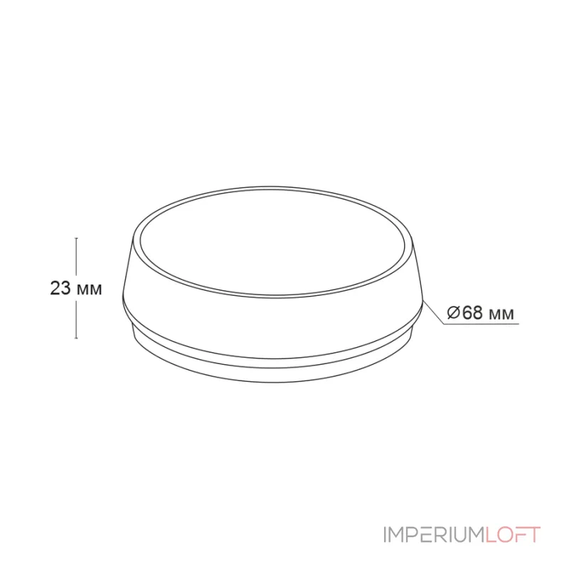 Кнопка Smart Knob Black от ImperiumLoft