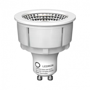 Светодиодная лампа LeDron LDR-GU10 6W 3000K Dim
