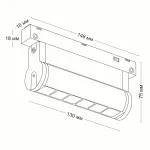 Светодиодный светильник для магнитной системы LeDron CONTROL RTA20-06