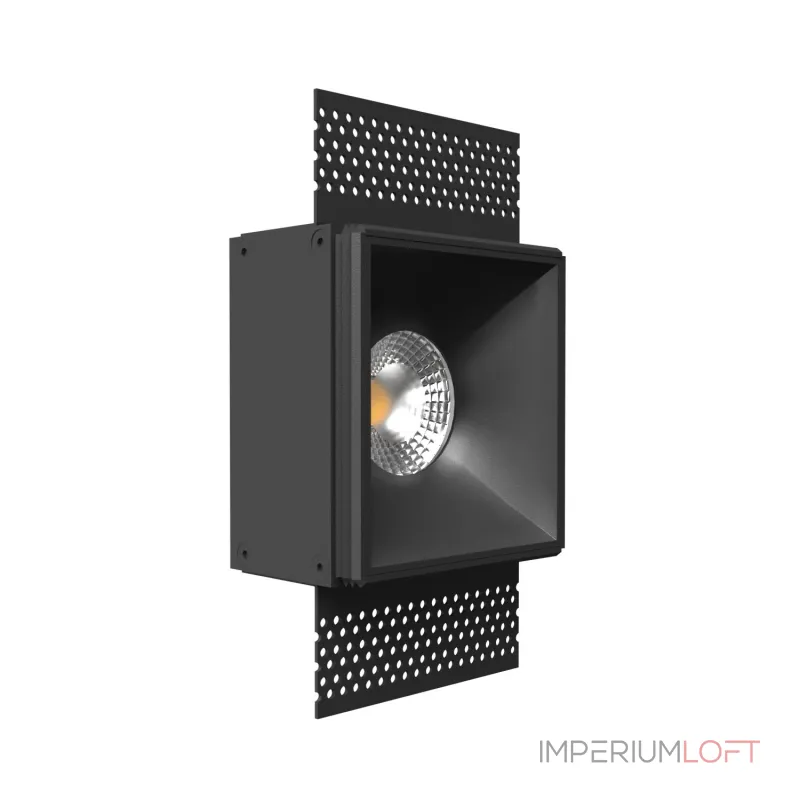 Встраиваемый светильник под сменную лампу LeDron RISE SQ H KIT1 RISE SQ H KIT1 Black Встраиваемый светильник под сменную лампу LeDron RISE SQ H KIT1 RISE SQ H KIT1 Black