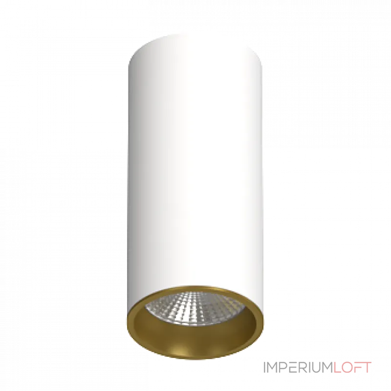 Потолочный светодиодный светильник LeDron SLC7392 SLC7392/12W White-Gold 4000K