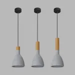 Подвесной светильник LeDron OVERAL WOOD OVERAL B Wood 55