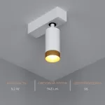 Потолочный светодиодный светильник LeDron SAGITONY SAGITONY E S60 Wooden White