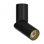 Потолочный поворотный светильник под сменную лампу LeDron MJ1402 MJ1402 Black-Gold
