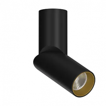 Потолочный поворотный светильник под сменную лампу LeDron MJ1402 MJ1402 Black-Gold Потолочный поворотный светильник под сменную лампу LeDron MJ1402 MJ1402 Black-Gold