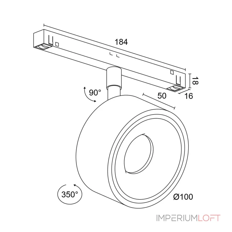 Светодиодный светильник для магнитной системы LeDron Sagi 1180 Sagi 1180 White 3K от ImperiumLoft Светодиодный светильник для магнитной системы LeDron Sagi 1180 Sagi 1180 White 3K от ImperiumLoft
