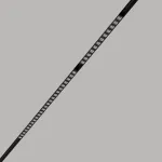 Светодиодный светильник для магнитной системы Ledron Sagi style 290 Black-Silver 3000K