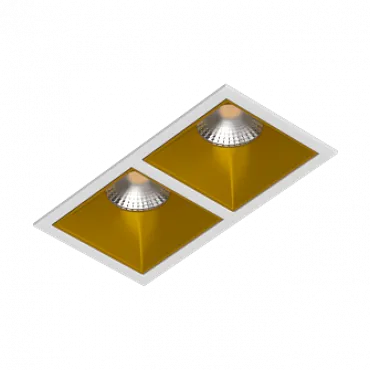 Встраиваемый светильник под сменную лампу LeDron RISE KIT2 RISE KIT2 White-Gold