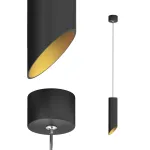 Подвесной светильник LeDron SLC78008-P SLC78008-7W-25-P Bl-Gl