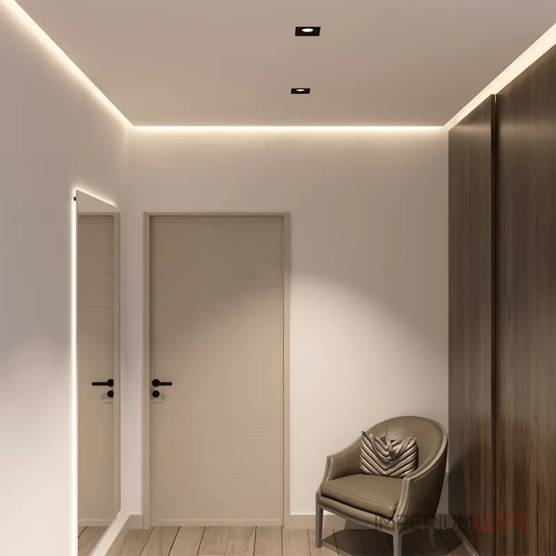Встраиваемый светодиодный светильник LeDron LOFT LOFT SQ White 4000K
