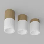 Потолочный светодиодный светильник LeDron RINBOK Wooden RINBOK 160 Wooden White TRIAC