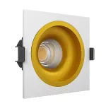 Встраиваемый светодиодный светильник LeDron LEVEL LEVEL SQ White-Gold TRIAC