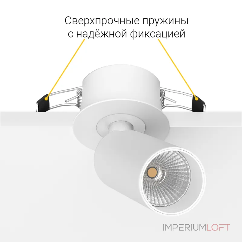 Встраиваемый потолочный светильник LeDron SAGITONY R BASIC S40 W TRIAC