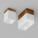 Потолочный светодиодный светильник LeDron KUBING 2 WOODEN KUBING 2 Wooden 160 White