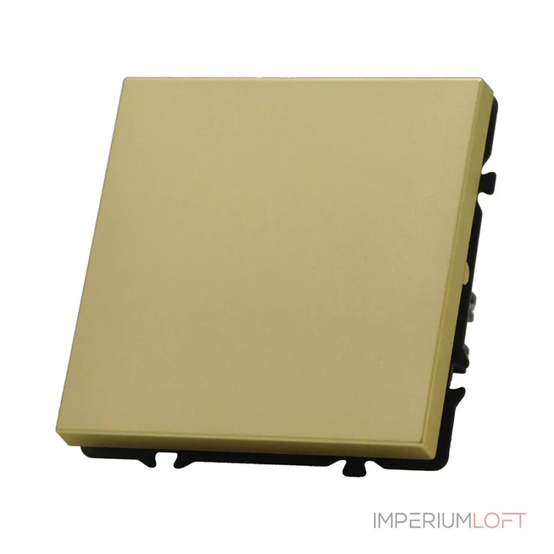 Выключатель одноклавишный звонкового типа LeDron 1G Reset Gold от ImperiumLoft Выключатель одноклавишный звонкового типа LeDron 1G Reset Gold от ImperiumLoft