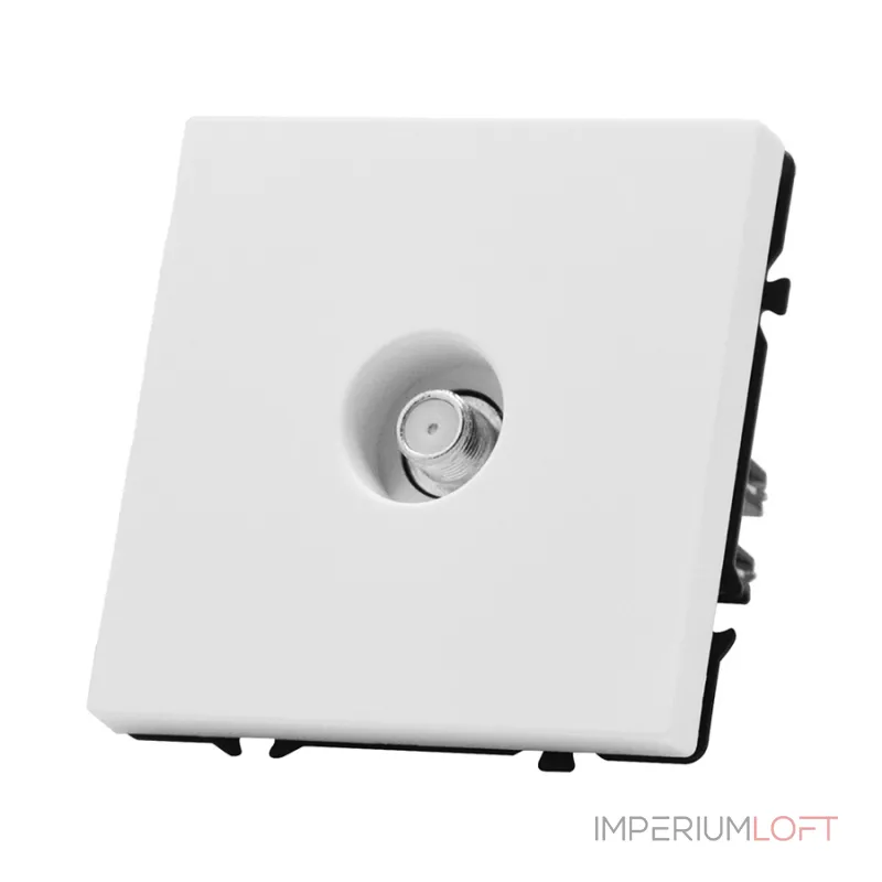Телевизионная розетка LeDron Satellite Socket White Телевизионная розетка LeDron Satellite Socket White