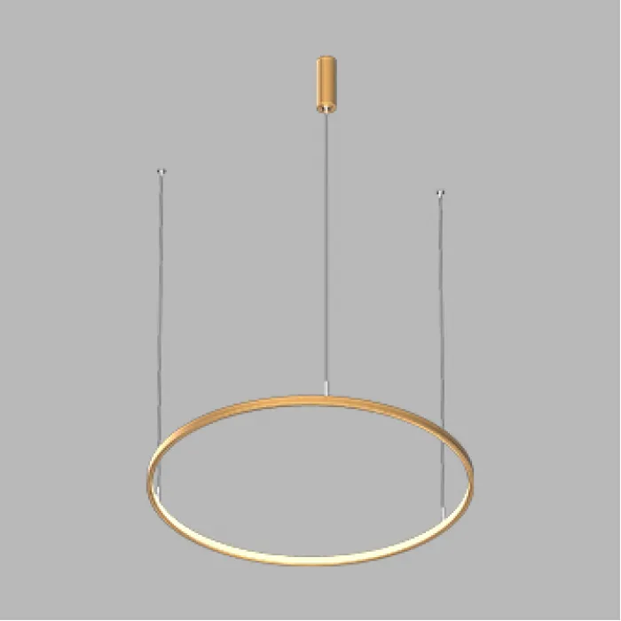 Подвесной светодиодный светильник LeDron LED ROUND 5613I-838RPP-GD-3 от ImperiumLoft