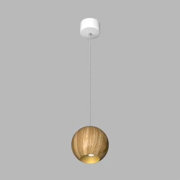 Подвесной светильник LeDron SPACE SPACE R130 Wooden Wh-Gl GU10