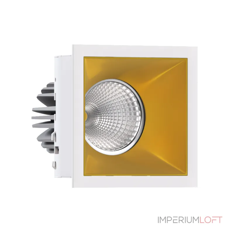 Встраиваемый светодиодный светильник LeDron RISE KIT RISE KIT 1 LED 3000K White-Gold Встраиваемый светодиодный светильник LeDron RISE KIT RISE KIT 1 LED 3000K White-Gold