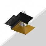Встраиваемый светильник под сменную лампу LeDron RISE SQ H KIT1 RISE SQ H KIT1 Gold