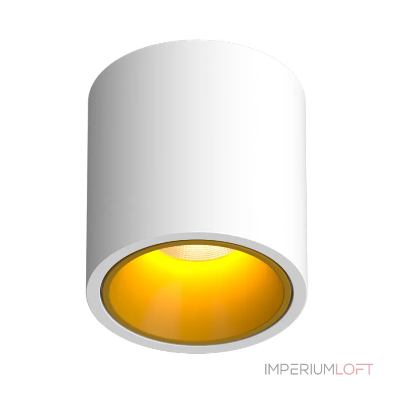 Потолочный светодиодный светильник LeDron RINBOK RINBOK White-Gold TRIAC