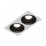 Встраиваемый светодиодный светильник LeDron LEVEL LEVEL SQ2 White-Black TRIAC