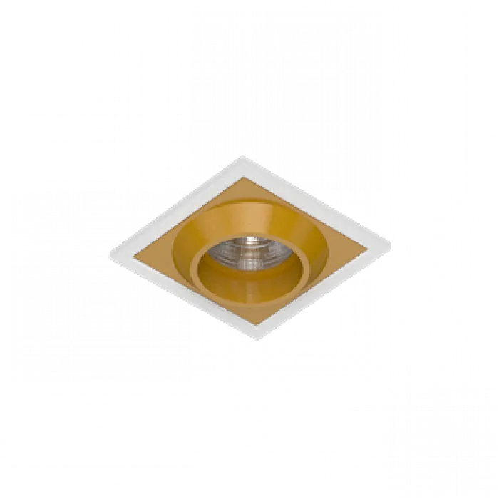 Встраиваемый светодиодный светильник LeDron GIZA GIZA SQ White-Gold от ImperiumLoft