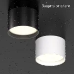 Потолочный светодиодный светильник LeDron DRUM SD3159 White