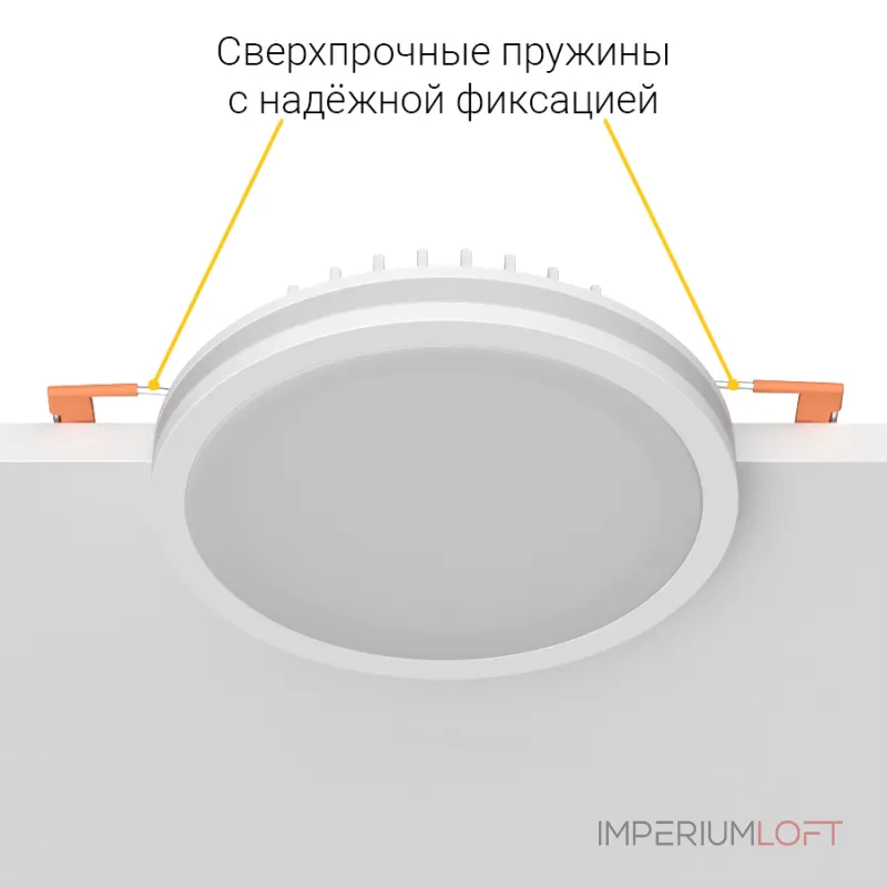 Встраиваемый светодиодный светильник LeDron LIP0906-15W-Y4000K Встраиваемый светодиодный светильник LeDron LIP0906-15W-Y4000K