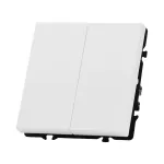 Переключатель двухклавишный перекрёстный LeDron 2G Intermediate White