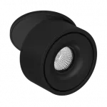 Встраиваемый поворотный светодиодный светильник LeDron LB13 Black 4000K