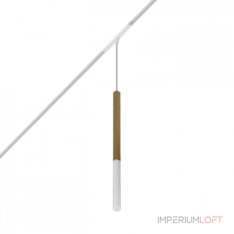 Трековый светильник LeDron MH-1001-T Gold + White adapter