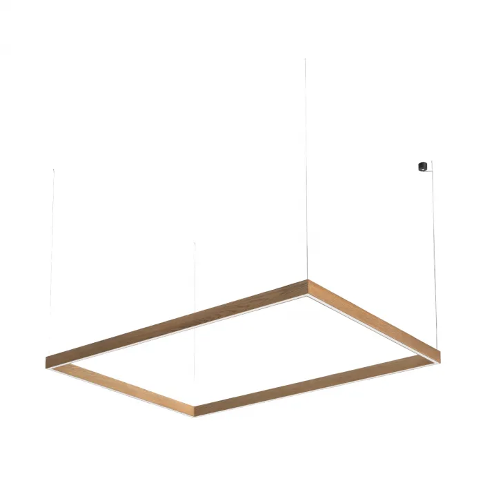 Подвесной светодиодный светильник LeDron KVADRO HL Wooden KVADRO HL 1690х2355 3K Bl от ImperiumLoft