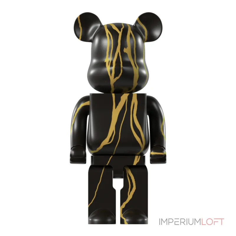 Статуэтка LeDron BEARBRICK 50E black