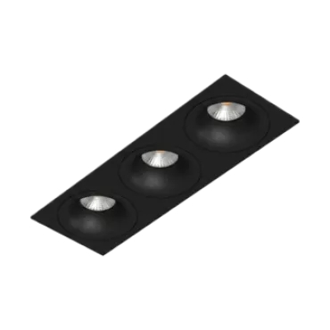 Встраиваемый светильник под сменную лампу Ledron AO1501091 SQ3 Black