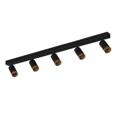 Потолочный светодиодный светильник LeDron SAGITONY SAGITONY E5 S60 Wooden Black