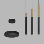 Подвесной светильник LeDron SAGITONY R T40 Wooden R3 T40 Wooden 300 Bl