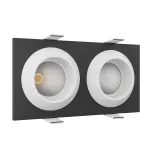 Встраиваемый светодиодный светильник LeDron GIZA MINI GIZA MINI SQ2 Black-White