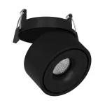 Встраиваемый поворотный светодиодный светильник LeDron LB13 Black 4000K