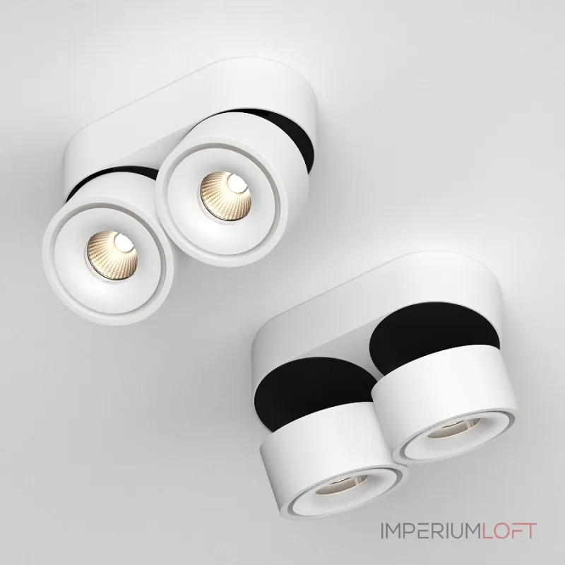 Потолочный поворотный светодиодный светильник LeDron LH8W LH8W 2 White 4000K