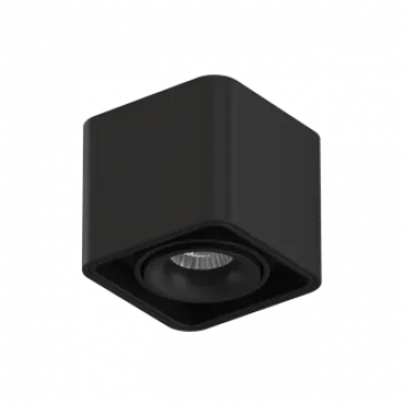 Потолочный поворотный светодиодный светильник LeDron TUBING TUBING Black TRIAC