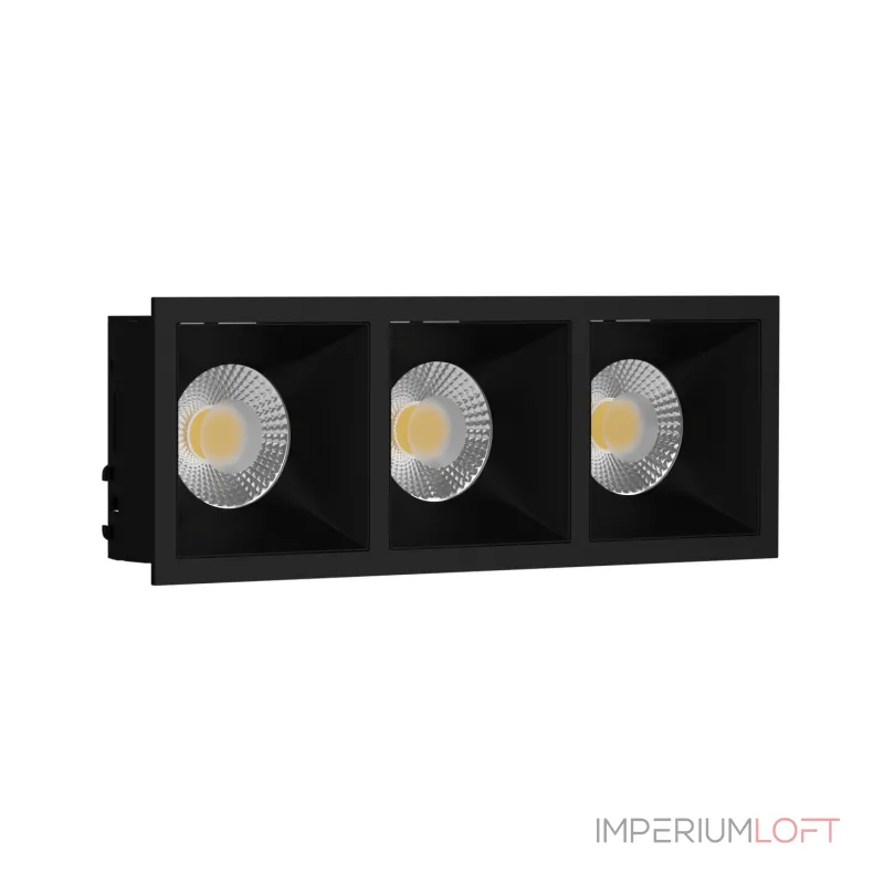 Встраиваемый светильник под сменную лампу LeDron RISE KIT3 RISE KIT3 Black