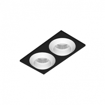 Встраиваемый светодиодный светильник LeDron GIZA MINI GIZA MINI SQ2 Black-White