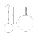 Подвесной светильник LeDron 8718 8718/B-WHITE от ImperiumLoft