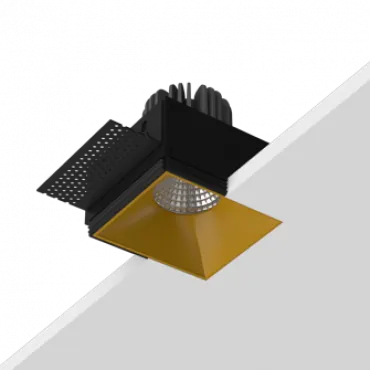Встраиваемый светодиодный светильник LeDron RISE SQ H KIT1 RISE SQ H KIT1 LED 4K Gold